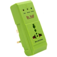 Dr. Volt Fridge Guard IQ-FP6UK-ECO; 80-255V, 6 Amps, Microprocessor Power Surge Protector Based-Eco Model - Green