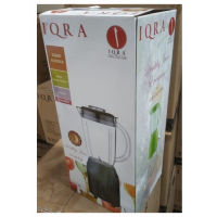 IQRA 1.2-Litres Blender IQ-6007; 350W Copper Motor - Black