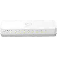 D-Link 8-Port 10/100 Network Switch (DES-1008A) – White Networking Accessories
