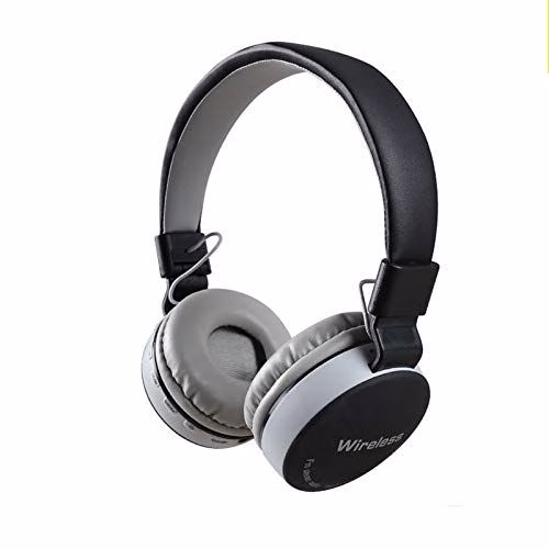 Super Bass BT Wireless Fully Dolby Headphones For PC And All Smartphones - Black,Grey