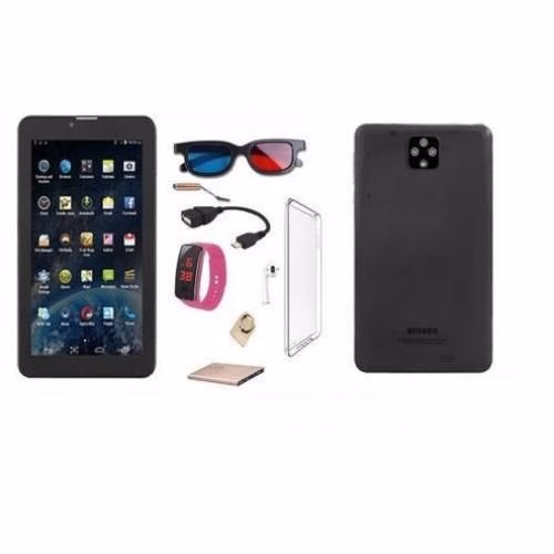 Atouch X10 Kids Smart App Support Tablet, 4G LTE Dual Sim, 7 Inch 32GB ROM 3GB RAM With Free Gifts - Black
