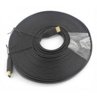 20 Meter Flat High Speed HDTV Video & Audio HDMI Cable - Black