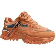 Women’s Sneakers – Orange Women's Fashion Sneakers TilyExpress 2