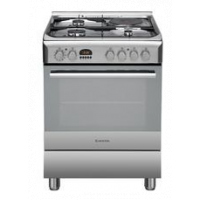 Ariston Cooker A6MSH2 60cms, 3Gas 1Electric, Electric Oven + Rotisserie – Silver. Ariston Cookers, Ovens & Hoods TilyExpress 5
