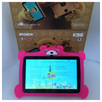 Atouch K96 7 Inch Android Kids Smart Tablet 32GB ROM 3GB RAM With Zoom App Support - Pink