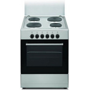 Venus 60x60cm Full Electric Cooker; 4-Hot Plates, Electric Oven & Grill, Oven Lamp, Variable Oven Temperarture VC6644 – Silver Electric Cookers TilyExpress 2