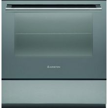 Ariston Ceramic Hob Electric Oven Grill A6V530 60X60 -Silver Electric Cookers