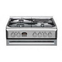 Ariston Cooker A6MMC6AFX 60cms, 3Gas 1Electric, Electric Oven Combo Cookers