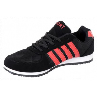 Men’s Sport Sneaker – Black, Red Men's Fashion Sneakers TilyExpress 3