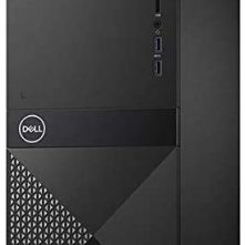 Dell Vostro 3671 Business Desktop Computer_ Intel Hexa-Core i5-9400 up to 4.1GHz_ 8GB DDR4 RAM_ 1TB HDD_ DVDRW_ WiFi_ Bluetooth_ USB 3.0_ HDMI_ Black_ Windows 10 Professional