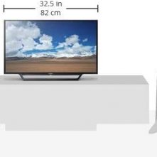 Sony 32 Inch Smart Digital LED TV With FM Radio (KDL32W600) – Black Smart TVs TilyExpress