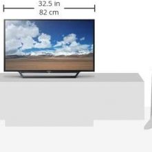 Sony 32 Inch Smart Digital LED TV With FM Radio (KDL32W600) – Black Smart TVs TilyExpress