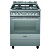 Ariston A6TMH2AF (X) EX - SS,60 x 60 4 GAS, ELECTRIC OVEN / GRILL + FAN, AUTO IGN & AUTO SAFETY - Silver