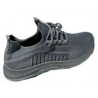 Men’s Lace Sneakers – Grey,White Men's Fashion Sneakers TilyExpress 2