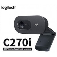 Logitech C270i PTV 960-001084 - Desktop or Laptop Webcam, HD 720p Widescreen for Video Calling and Recording