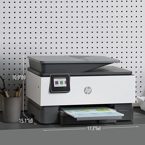 HP OfficeJet Pro 8023-1KR64B Wireless Print Scan Copy Fax All-in-One Printer 4800 x 1200 dpi