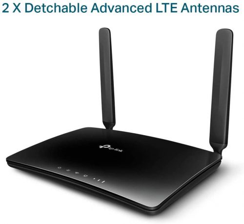 TP-Link 300 Mbps Wireless N 4G LTE Router, TL-MR6400 - Black