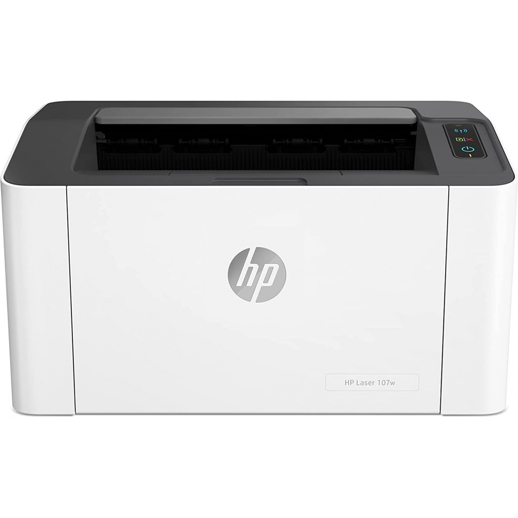 HP LaserJet 107w 4ZB78A, Black and White Laser Printer
