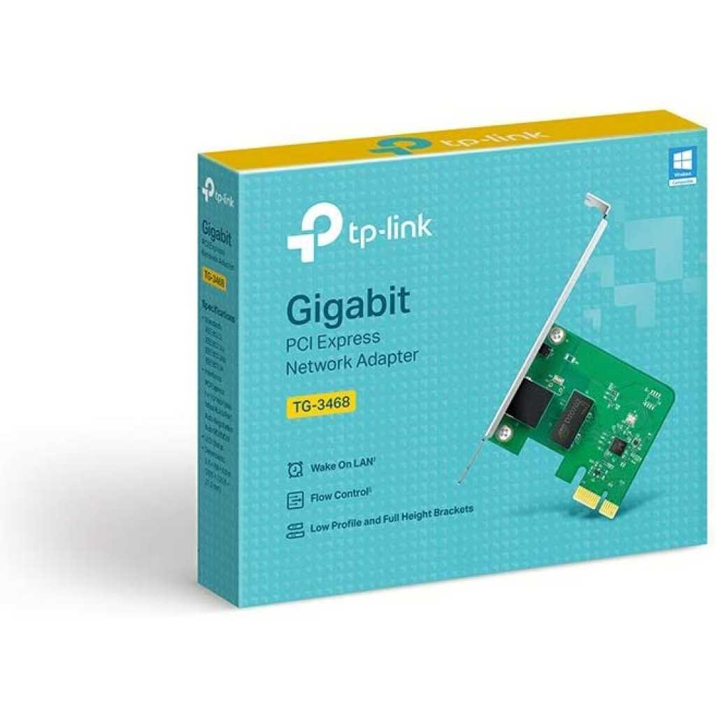 TP-LINK Gigabit Network Adapter., Green