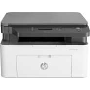 HP Laser 135a Printer, Mono Laser Multifunction Printer (Print/Copy/Scan) 128MB 2-Line LCD 20ppm 10,000 (MDC) - White