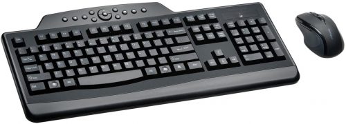 Kensington Pro Fit Wireless Keyboard and Mouse Desk Set (K72408US), Black