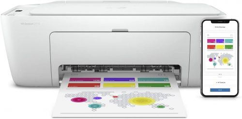 HP DeskJet 2710 Printer, All-in-One Colour Printer ( Print , Scan, Photocopy) With Wireless Printing - White