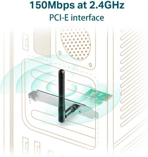 TP-Link N150 Wireless PCI-Express Adapter (TL-WN781ND)