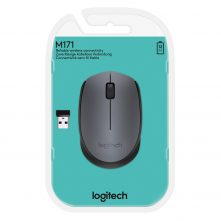 Logitech M171 Wireless Mouse Grey/Black Mouse