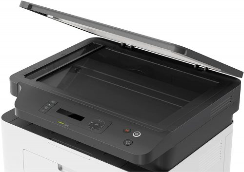 HP Laser 135a Printer, Mono Laser Multifunction Printer (Print/Copy/Scan) 128MB 2-Line LCD 20ppm 10,000 (MDC) – White Black & White Printers TilyExpress 19