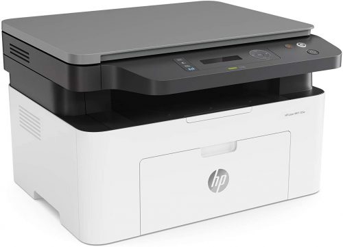 HP Laser 135a Printer, Mono Laser Multifunction Printer (Print/Copy/Scan) 128MB 2-Line LCD 20ppm 10,000 (MDC) – White Black & White Printers TilyExpress 5