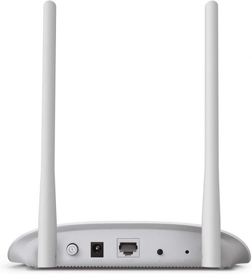 TP-Link Wireless N300 2T2R Access Point, 2.4Ghz 300Mbps - White