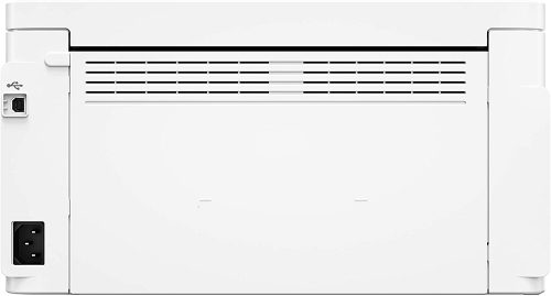 HP LaserJet 107w Printer, 4ZB78A, Black and White Laser Monochrome Wifi Printer - White