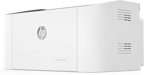 HP Laser 107a Printer, Monochrome Business Printer White - 4ZB77A