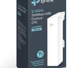 TP-Link 2.4GHz N300 Long Range Outdoor CPE for PtP and PtMP Transmission | Point to Point Wireless Bridge Networking Products TilyExpress