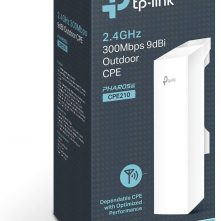 TP-Link 2.4GHz N300 Long Range Outdoor CPE for PtP and PtMP Transmission | Point to Point Wireless Bridge