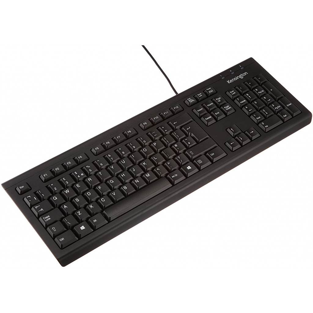 Kensington ValuKeyboard - wired keyboard for PC, Laptop, Desktop PC