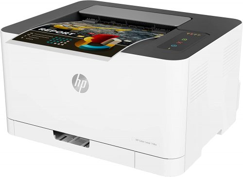 HP 150a Printer , Color Laser 150a Home & Office Monochrome Printer, 4ZB94A - White