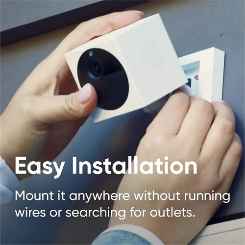 WYZE Wireless Cam Add-on Outdoor 1080p HD Indoor / Outdoor Camera with Night Vision, 2-Way Audio, Works with Alexa and Google Assistant