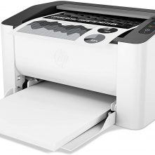 HP LaserJet 107w Printer, 4ZB78A, Black and White Laser Monochrome Wifi Printer – White Black & White Printers TilyExpress