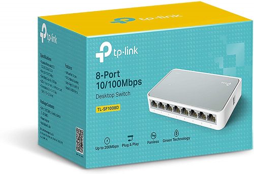 TP-LINK Fast Ethernet switch, White