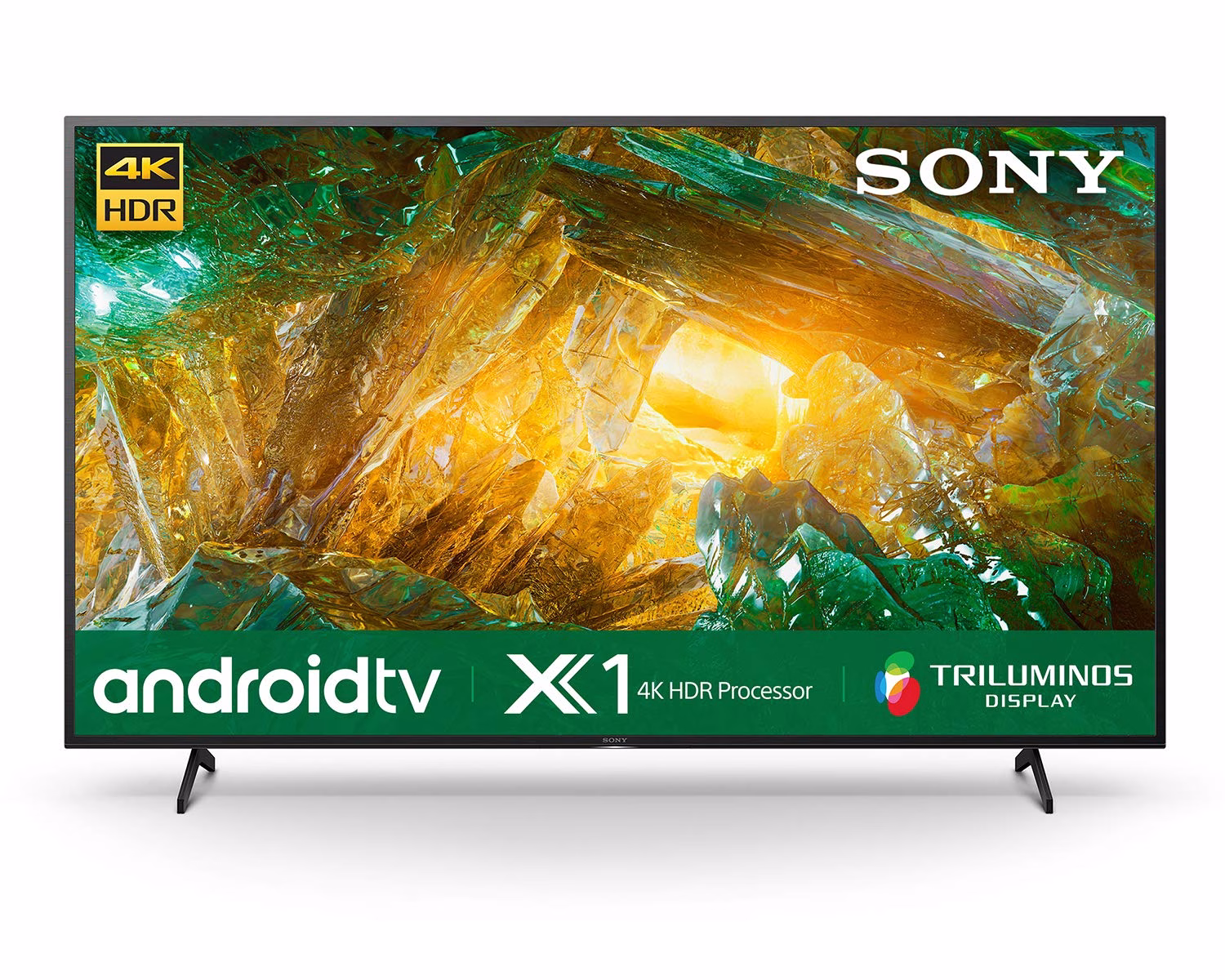 Sony Bravia 55 inches 4K Ultra HD Smart Certified Android LED TV 55X8000H (Black)