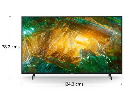 Sony Bravia 55 inches 4K Ultra HD Smart Certified Android LED TV 55X8000H (Black)