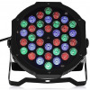 RGB LED Stage Light Par DMX-512 Light Laser Projector Party DJ Light - Black