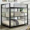 Triple Bunker Decker Bed – Black Beds TilyExpress