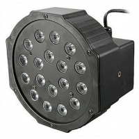 RGB LED Stage Light Par DMX-512 Light Laser Projector Party DJ Light - Black