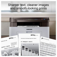 Samsung M2070 Laser Printer Xpress (Print, Scan, Photocopy) - White/Black