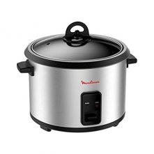 Moulinex Easycook 10 Cups 1.8 Litre Rice Cooker, 700 Wattss, MK123D27 With Keep Warm Silver / Black