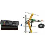 Gotv Full Package Decoder + Antenna + 1 Month GOvalue Subscription - Black