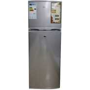 Aiwa 220 Liters Double Door Fridge - Silver