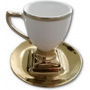 6 Pc Tea Coffee Mugs Cups, Teapot Gift Set-White